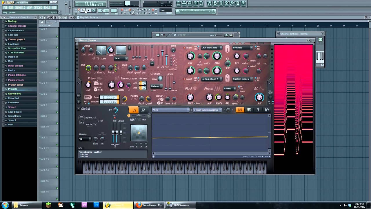 How To Bass 12: Custom Harmonic Prism and Unison Mapping in Harmor