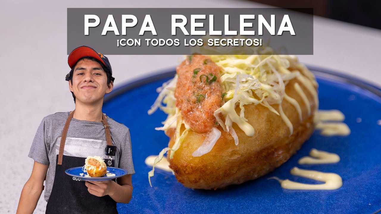 COMO HACER  PAPAS RELLENAS | EL&Iacute;AS VALDEZ | ACOMER.PE