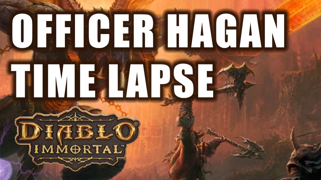 Officer Hagan Spawn Time Lapse Diablo Immortal