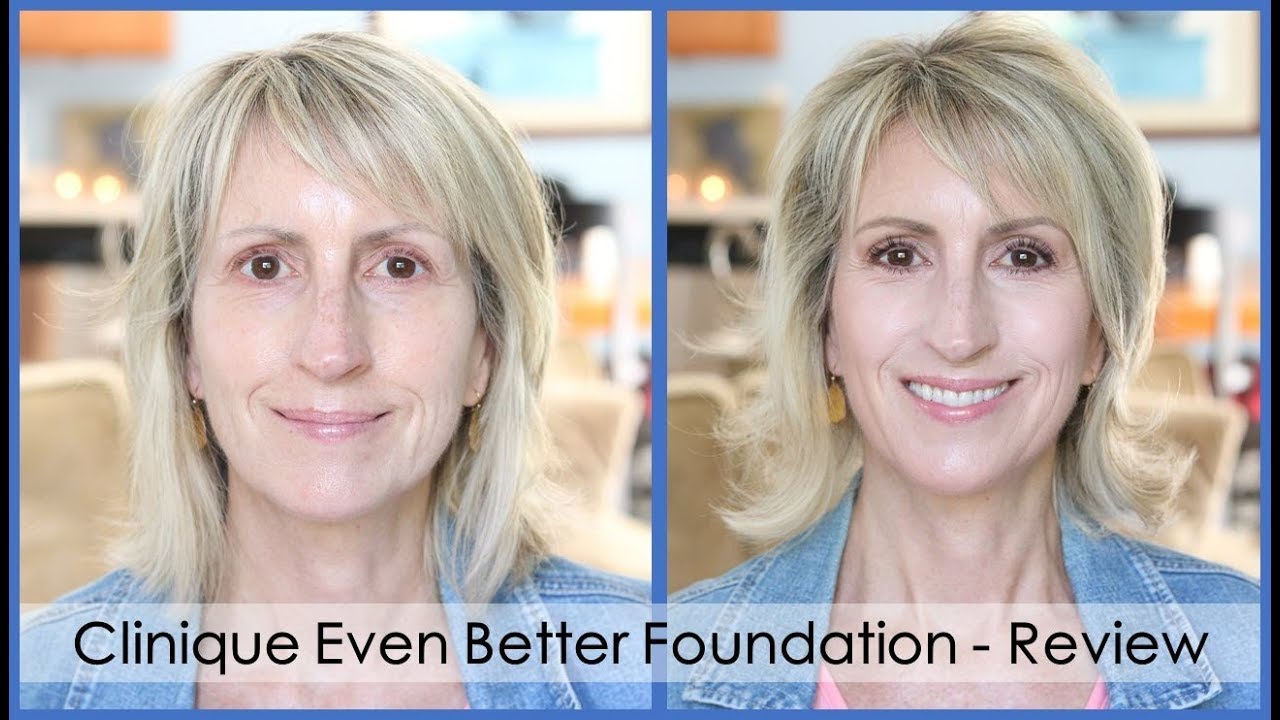 Clinique Even Better Foundation Review - MATURE SKIN