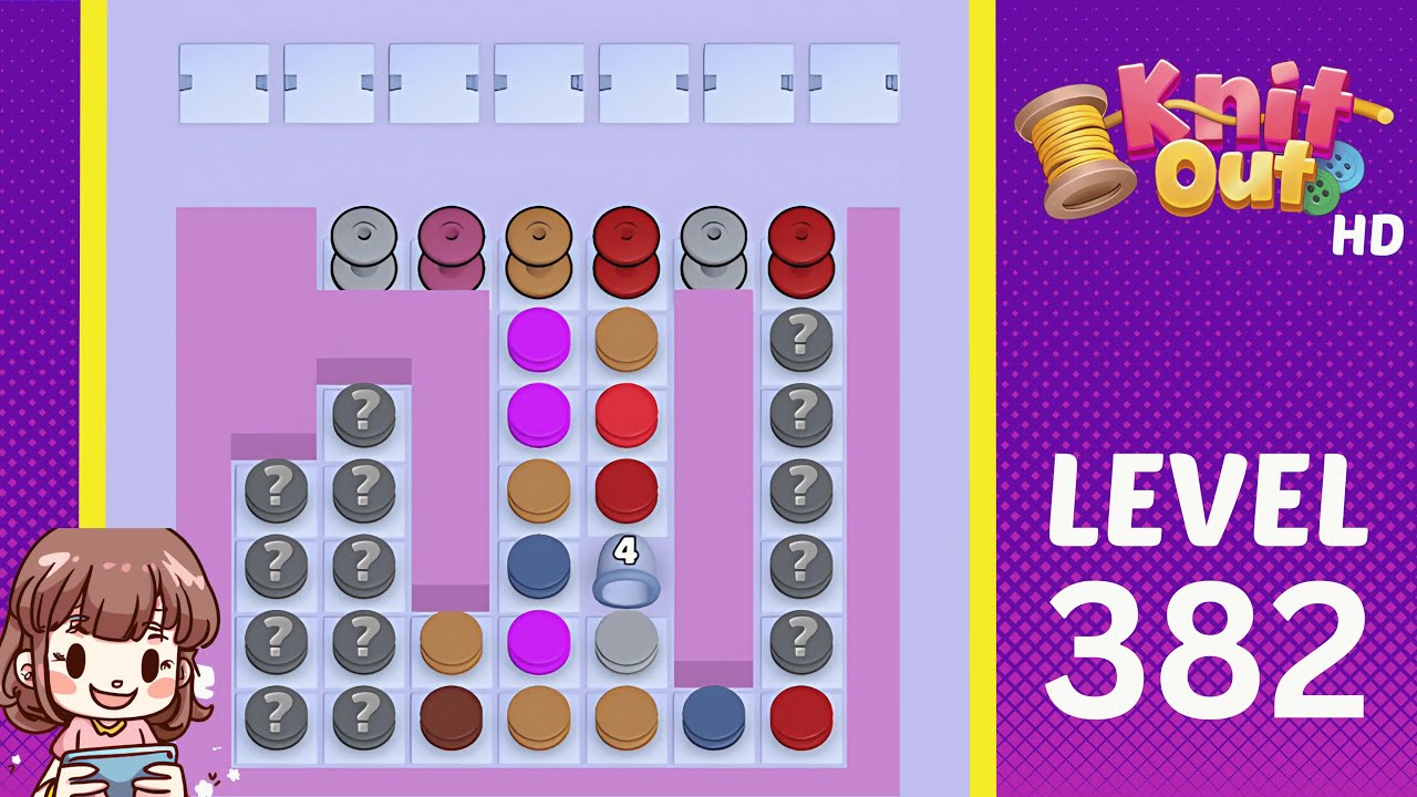 Knit Out Level 382 Solution Walkthrough