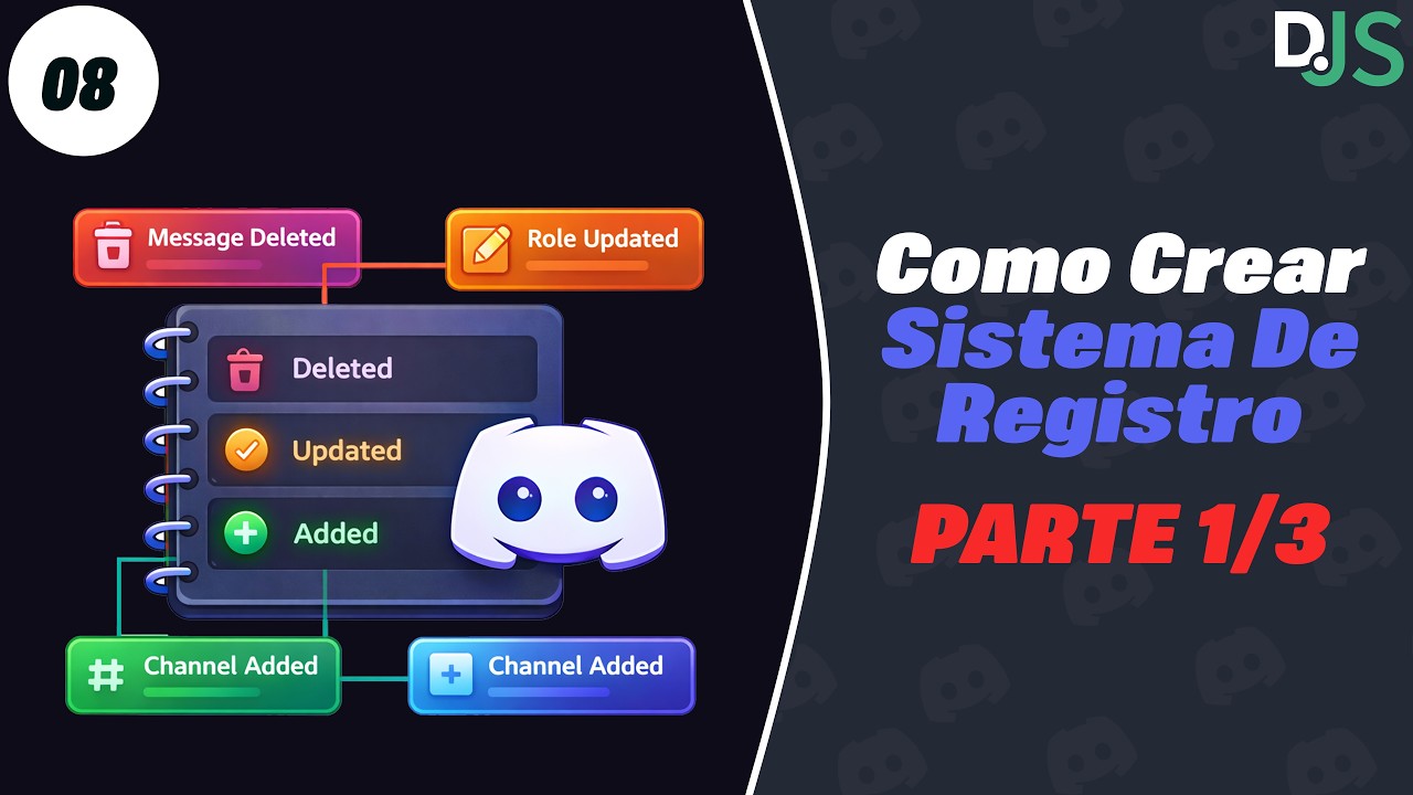 Como Crear Sistema De Registro Para Bot De Discord | 2026 | Discord.js v14 | Episodio #8