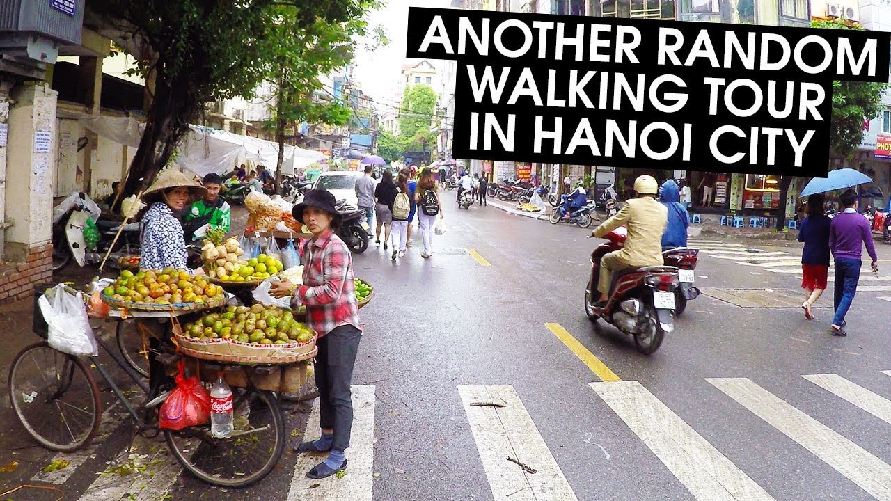 Another Random Walking Tour in Hanoi 2018 (in 4K) | VIETNAM WALK