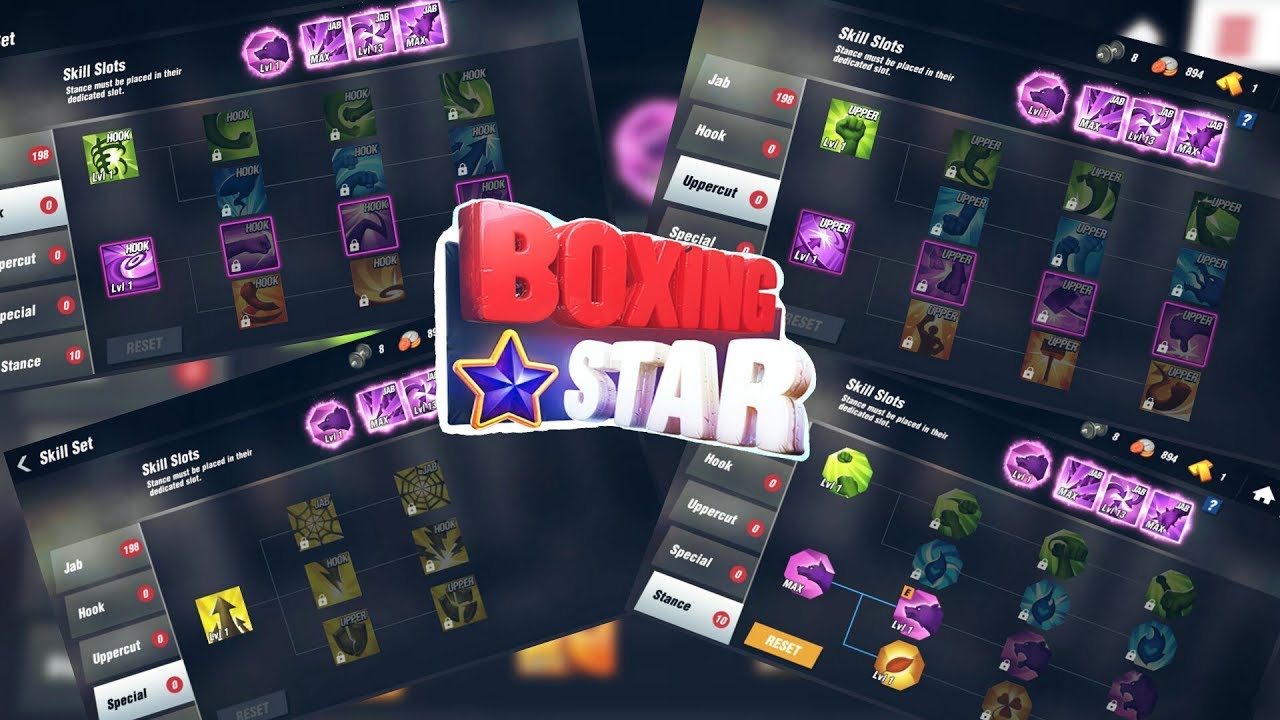 BOXING STAR ГАЙД СКИЛЛЫ ВЕЩИ