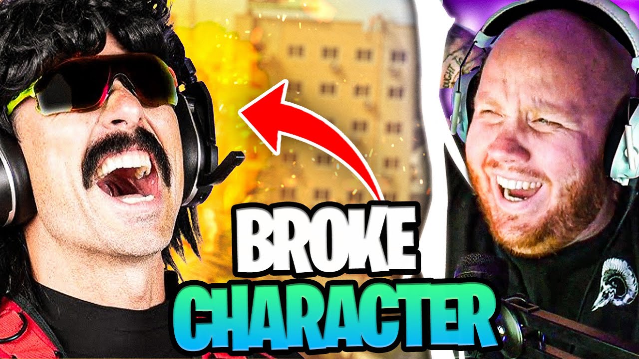 TIMTHETATMAN REACTS TO DRDISRESPECT BREAKING CHARACTER