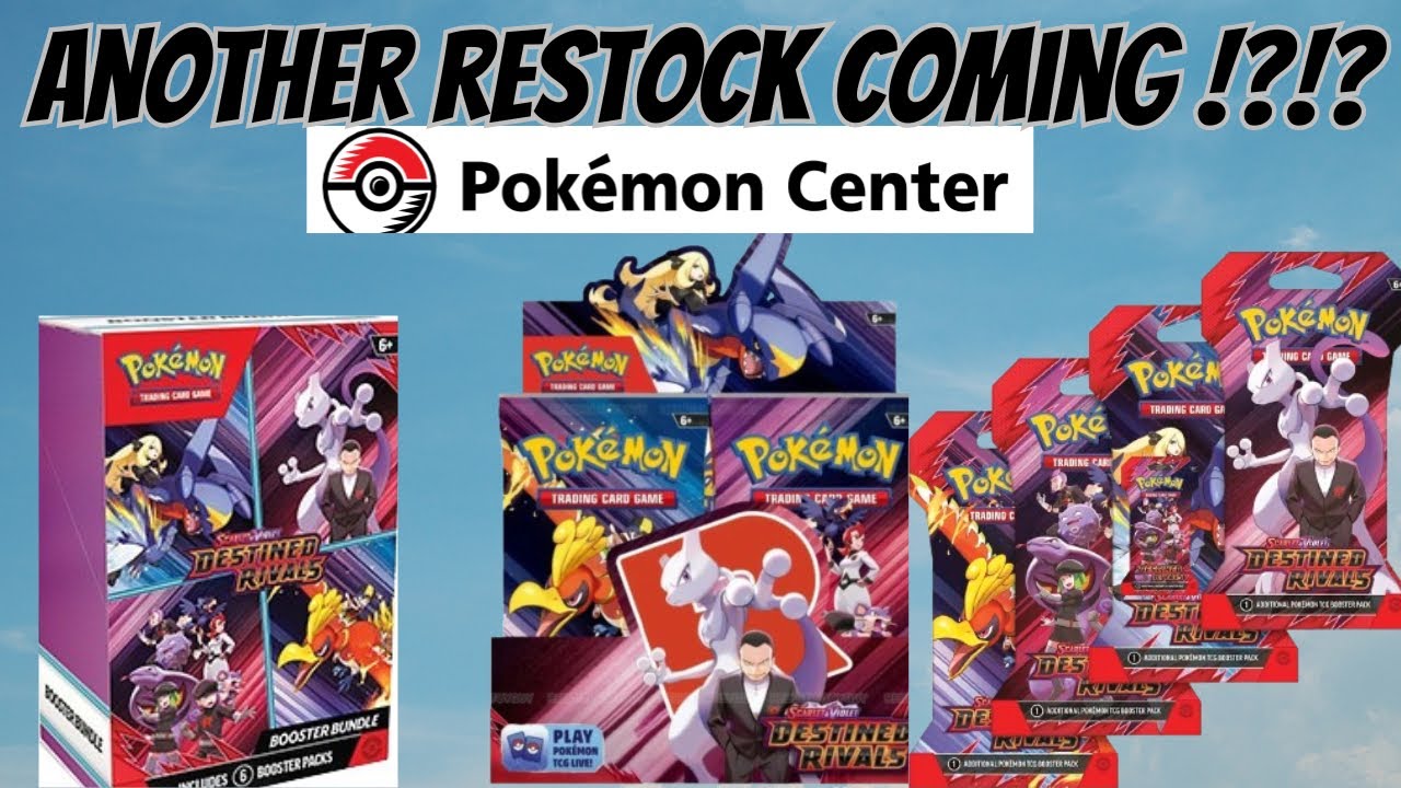 Скоро в Pokemon Center появится еще одно пополнение Destined Rivals?!?