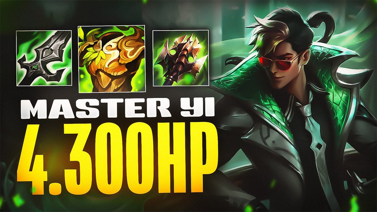 MASTER YI DE WARMOG TEM SEU VALOR!