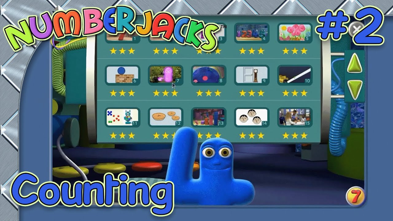 A Tour of the Numberjacks Sofa! | Numberjacks Maths Course!🔢Counting | Learning with Numberjacks!