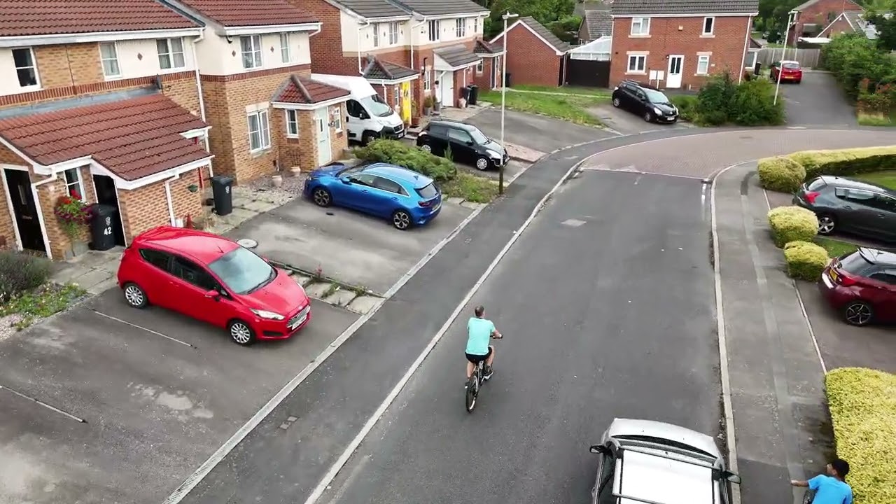 DJI mini 4 pro Leicester bike ride 