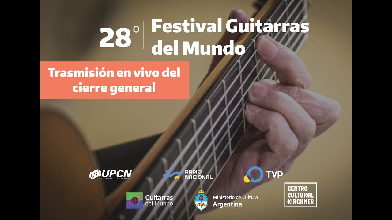 Cierre del 28° Festival Guitarras del Mundo