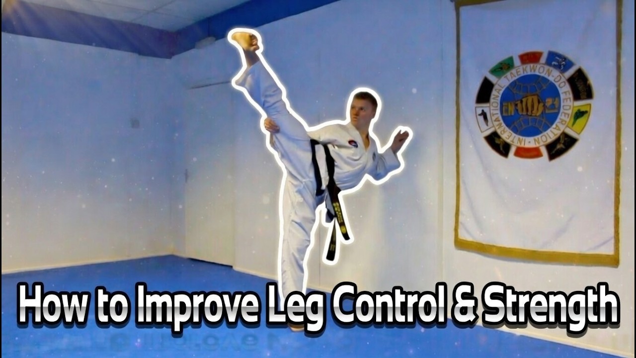 Taekwondo Kicking Drills | Kicking Control and Leg Strength | GNT Tutorial