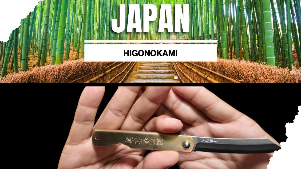 Japanese Knife 🇯🇵 HIGONOKAMI 