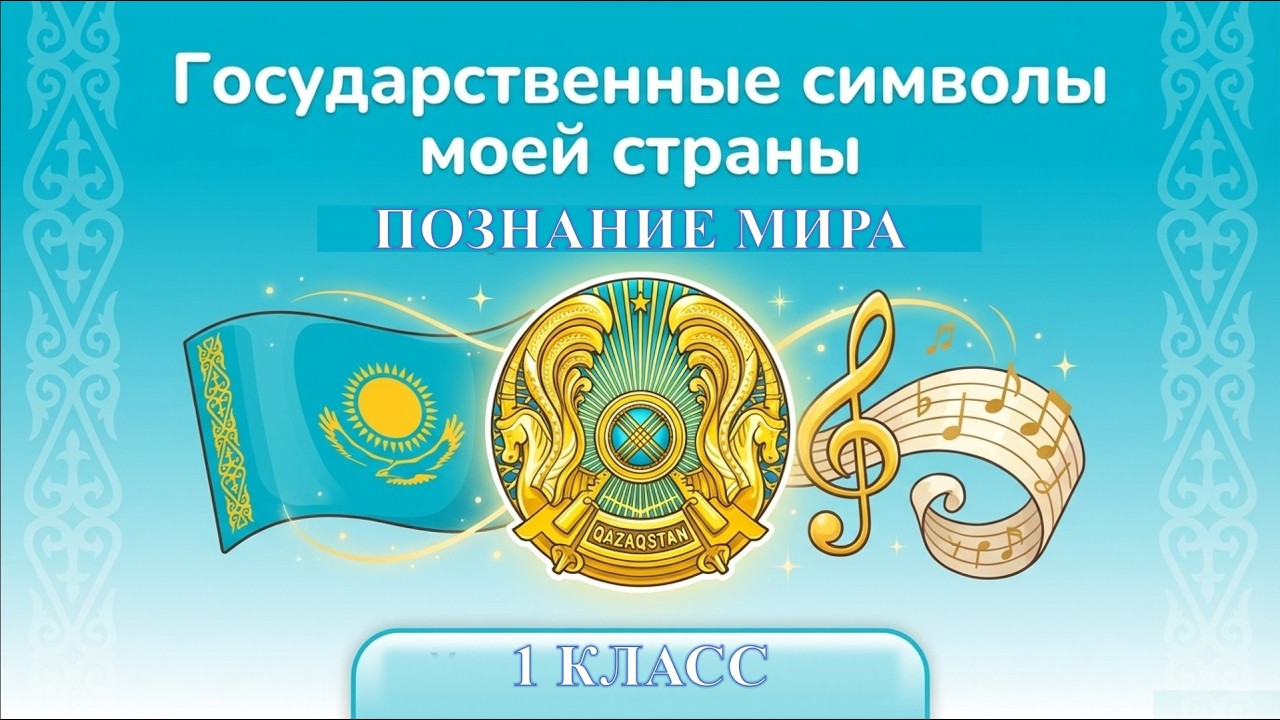 Познание мира. 1 класс. Государственные символы моей страны.