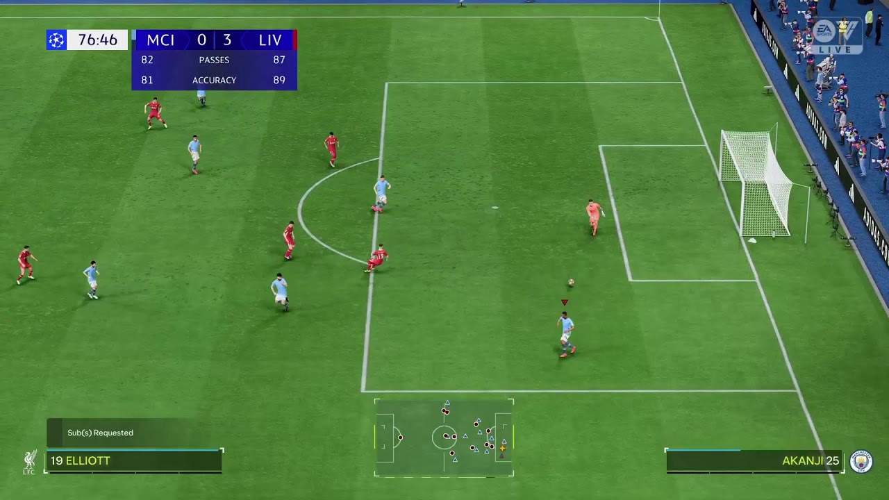 Friendly game. Manchester City versus Liverpool FC. Here we go.