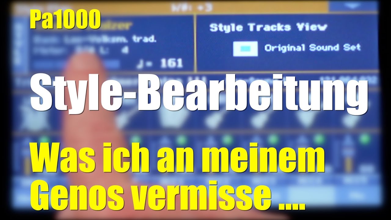 Pa1000 - Style-Bearbeitung - Walzer-Style - 
