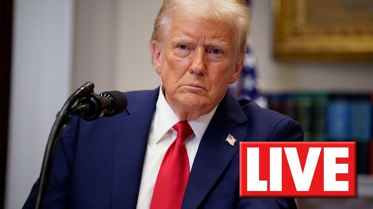 LIVE 🔴 Trump delivers speech at Marine Corps base in Quantico