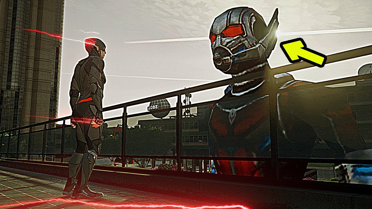 GTA 5 - Flash Found Giant Ant-Man! (EXTREME FLASH MOD)