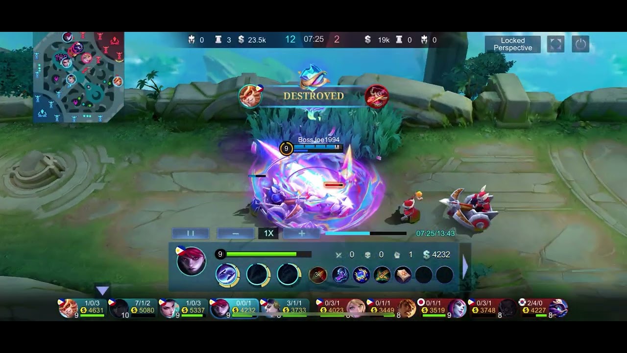 Mobile Legends : Julian , BossJoe1994 Ranked Game , 14-Sep2025 01:28 , rewatched 17-Sep2025