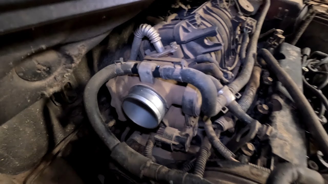 Chevrolet Aveo Throttle body and TPS Sensor Replacement Step-by-step | replace TPS Sensor