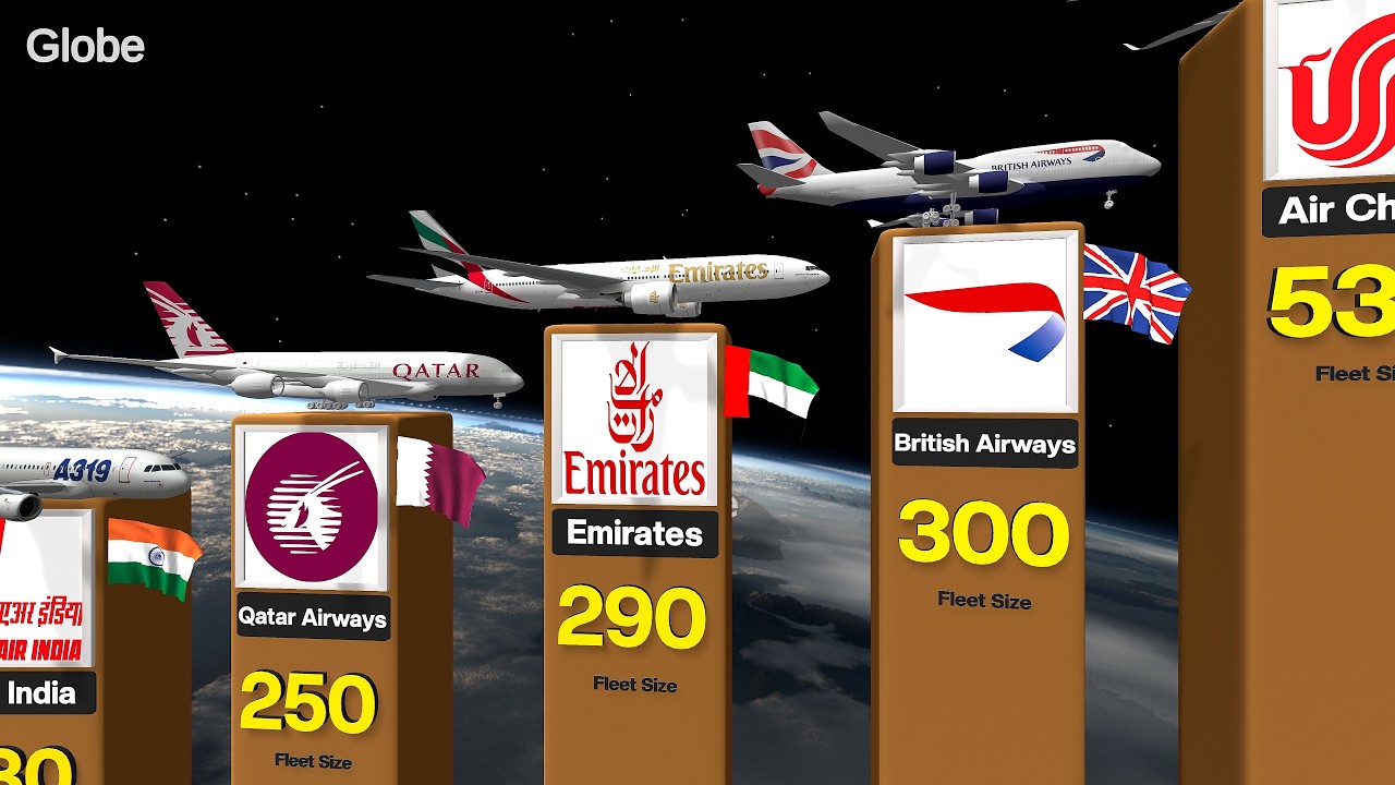 National Airlines By Fleet Size 2026