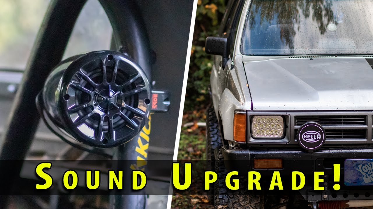 Installing New Speakers in my 1987 Toyota 4runner