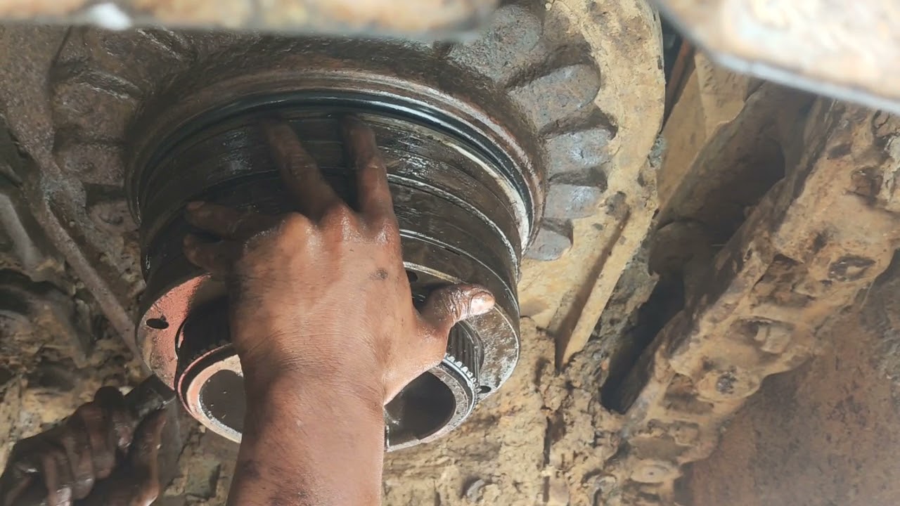 spoket bocor ini solusi pemasang seal sprocket zx200 hitachi part 3