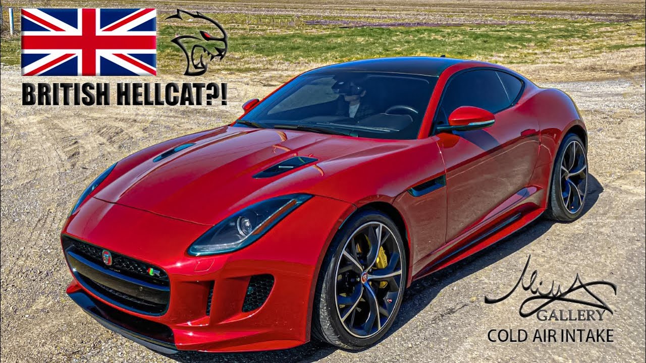 Jaguar F-Type R LOUD Supercharger Whine