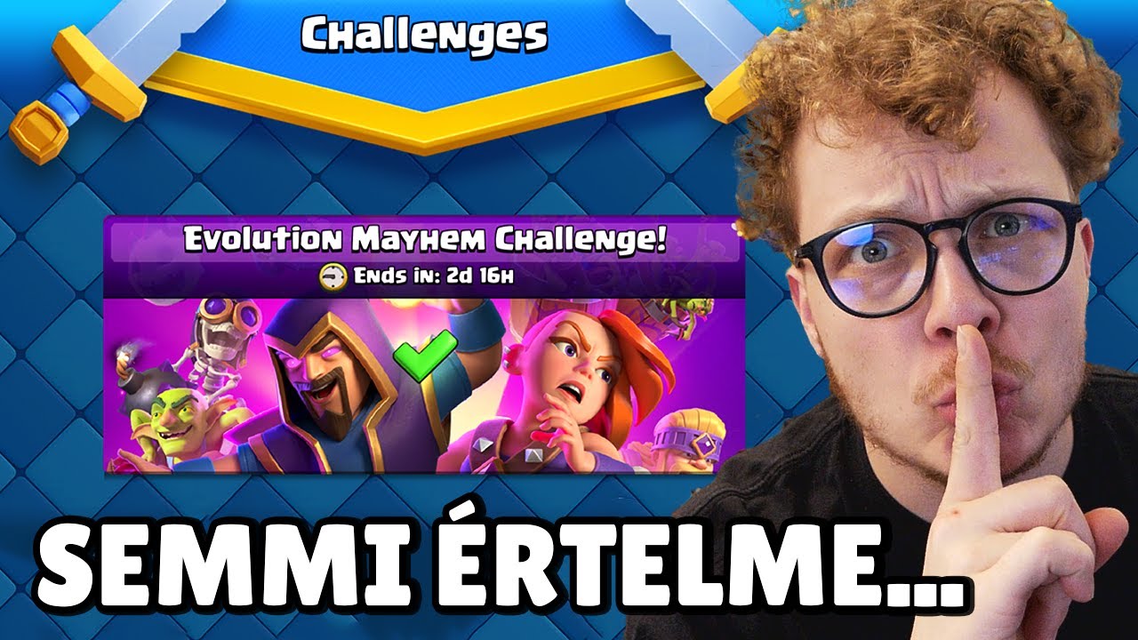 Megcsináltam az Első Challengem az Új Clash Royale Fiókomon...