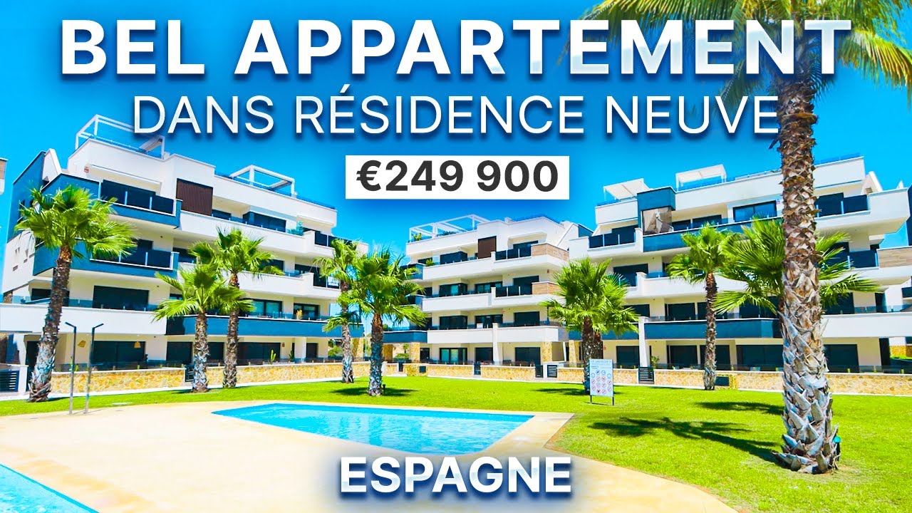 Immobilier en Espagne. Appartement Neuf à Torrevieja avec Piscine et Terrasse | 249,900 €