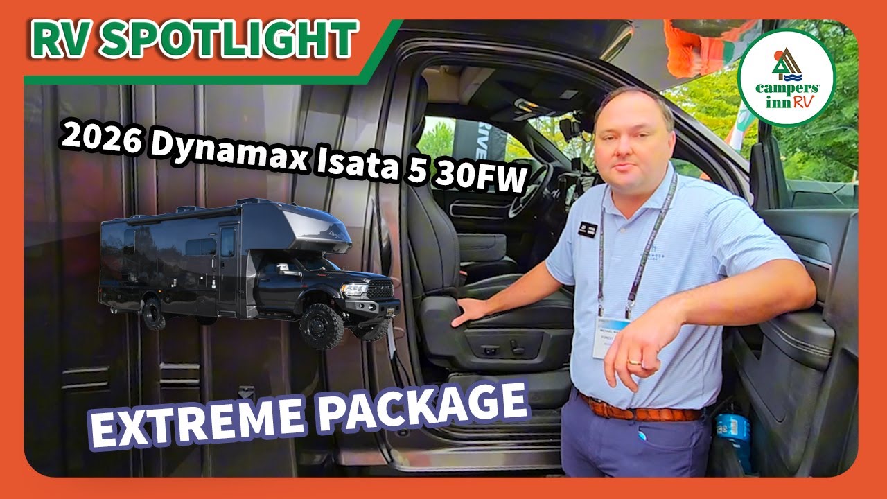 Внедорожный автодом для экстремальных условий! Представляем Dynamax Isata 5 30FW Extreme Package ...
