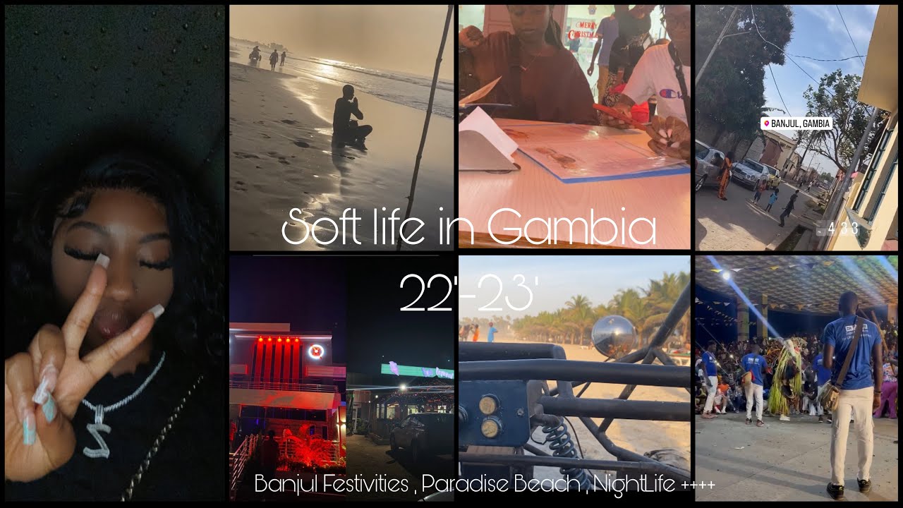 Detty December Gambia Series Ep 4 | New Year in Banjul | Paradise Beach | NIGHTLIFE