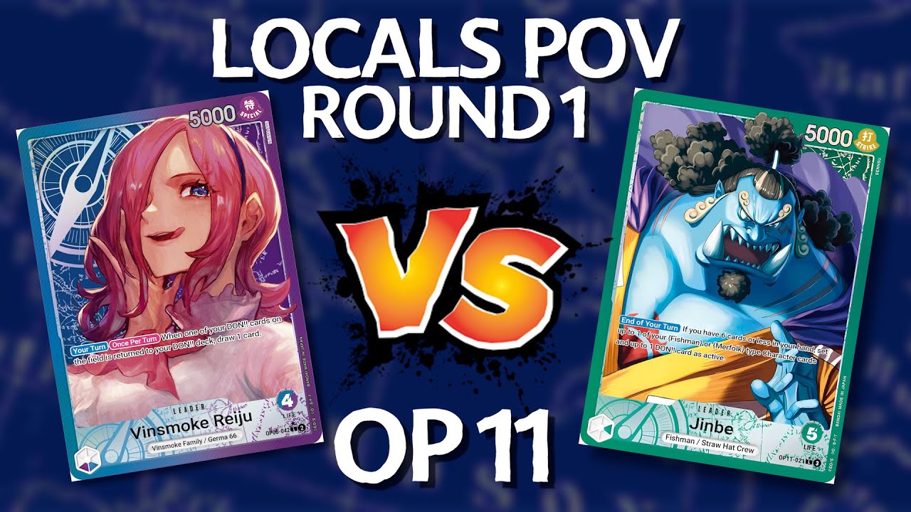 One Piece TCG | Locals POV: Reiju vs Jinbe (OP11)