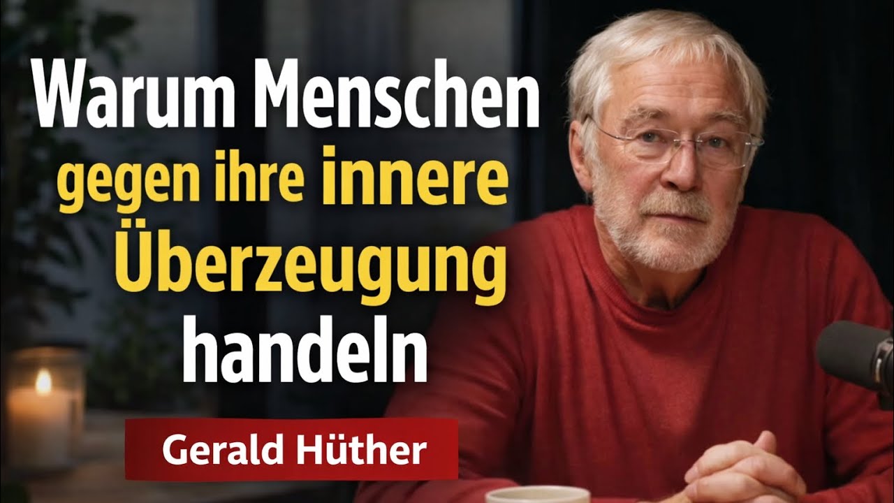 „Warum Menschen gegen ihre innere Überzeugung handeln“ | Prof.Gerald Hüther 
