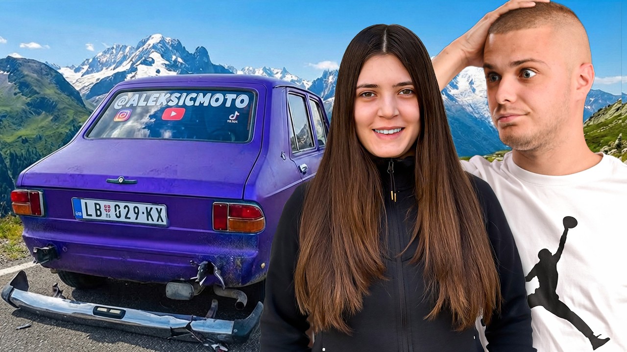 Vozi Me Do Alpa! *udarila auto*