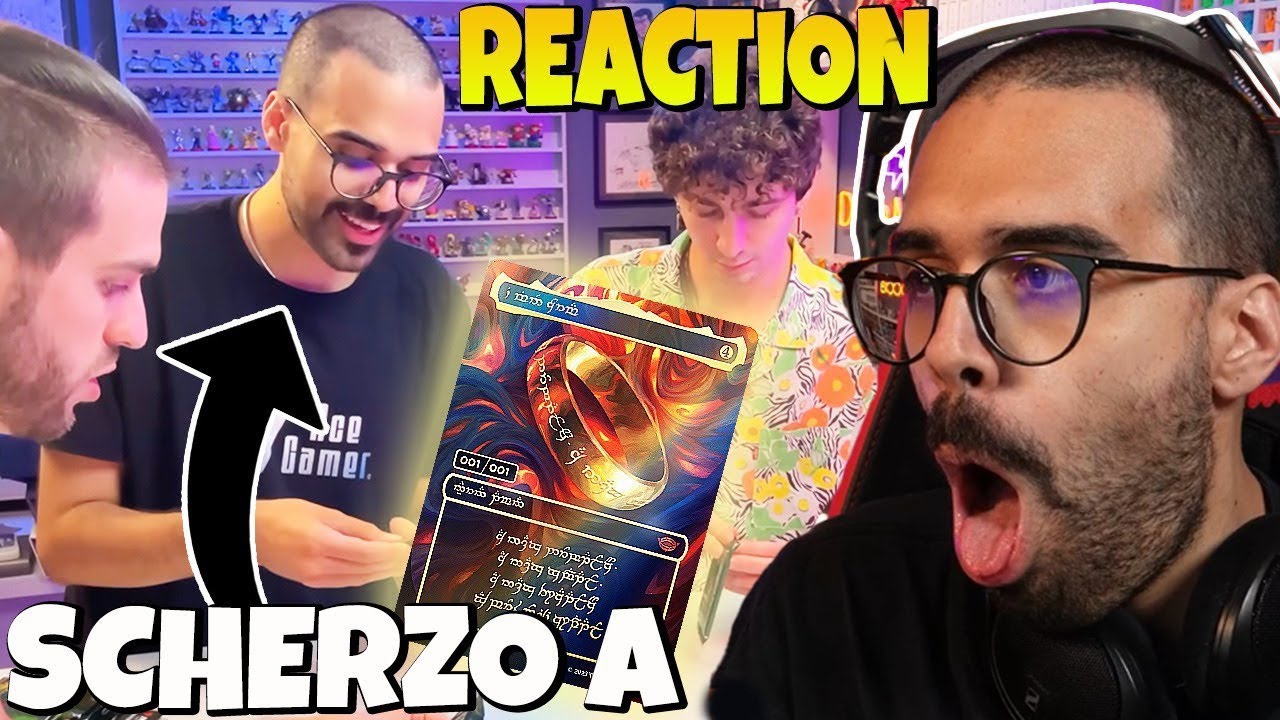Dario reagisce allo scherzo di Favij sull'unico anello di magic