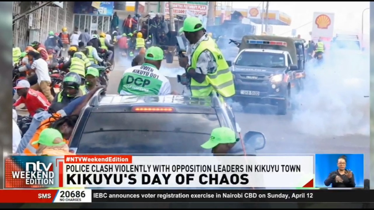 Gachagua, journalists attacked by police in Kikuyu. Who will stop this madness?