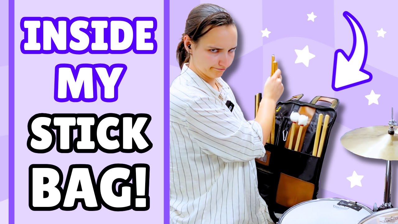 What&rsquo;s in My Stick Bag? 🥁 Drummer&rsquo;s Essentials! ‼️