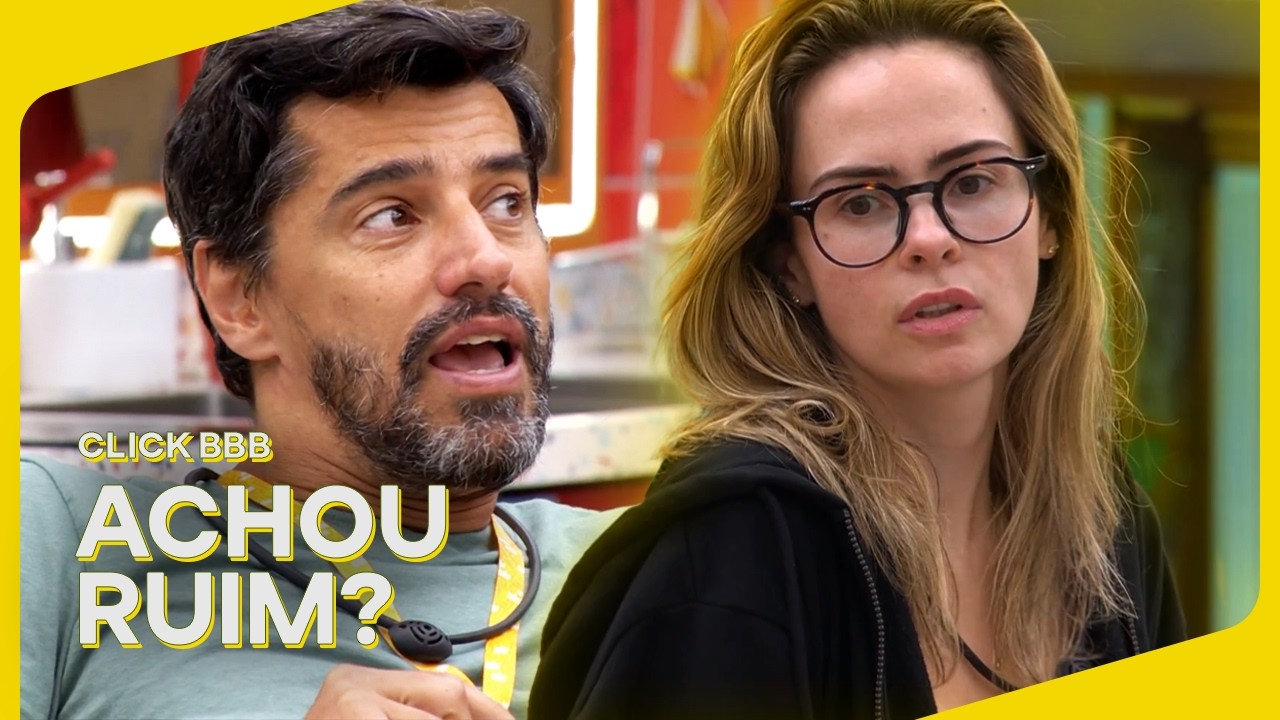Alberto e Ana Paula discutem na cozinha | Click BBB | BBB 26 | Globoplay