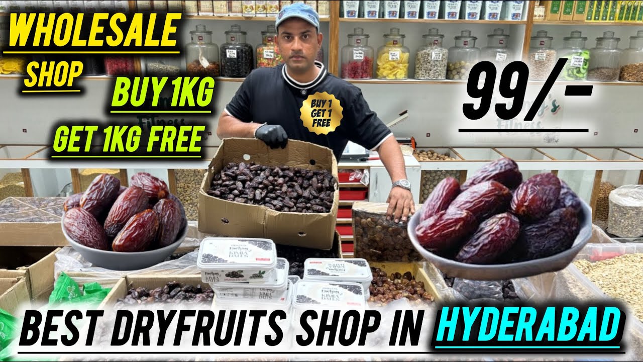 “Hyderabad Mein Best Dry Fruits Kaha Milega? Full Guide + Price Check!”