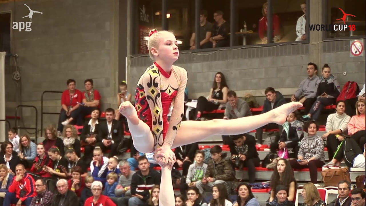 FIAC 2018 JUN BAL ACRO2GYM Yorben DAELEMANS Rhune STOFFELEN