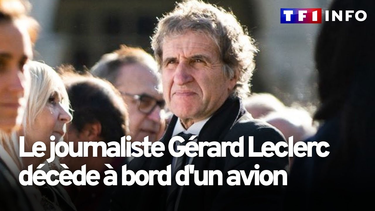 Mort du journaliste Gérard Leclerc : ce que l'on sait du crash d'un avion en Loire-Atlantique