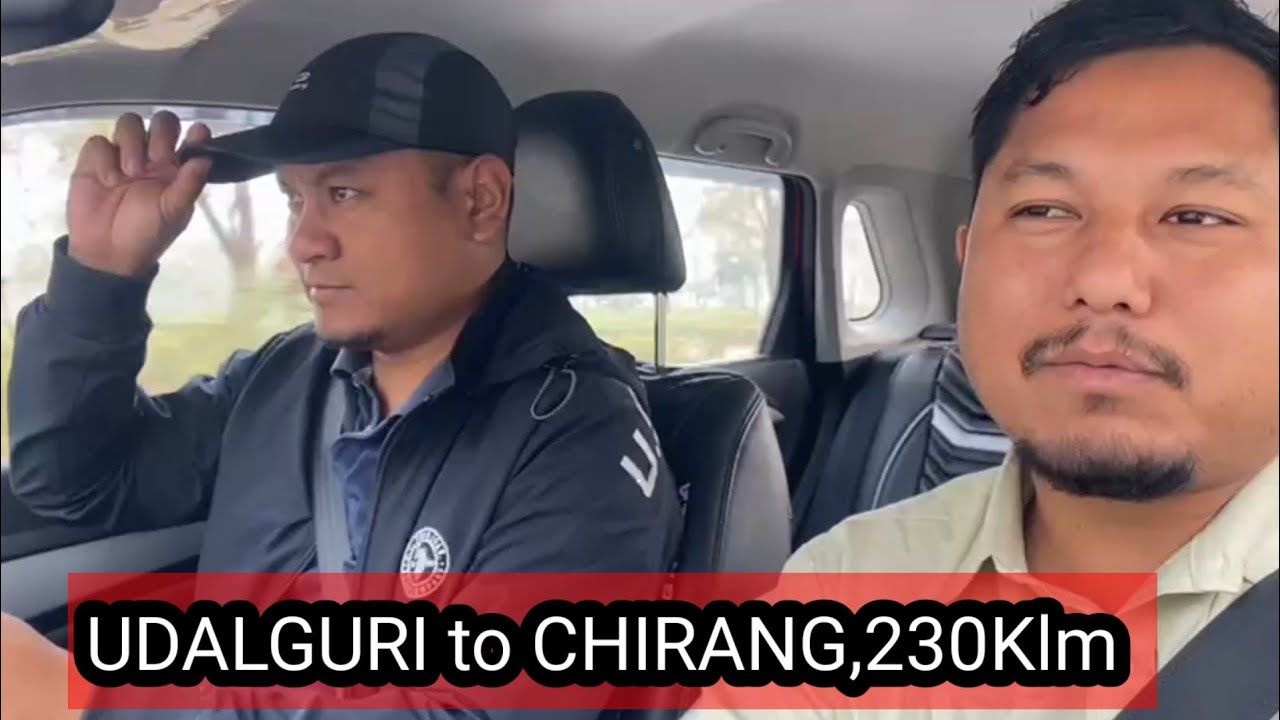 UDALGURI to Rangijhora. 230klm By by udlguri iPhone Vlg..