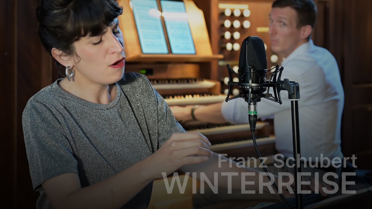 Schubert: Winterreise for organ (B. Righetti) and mezzo (J. Deit-Ferrand)