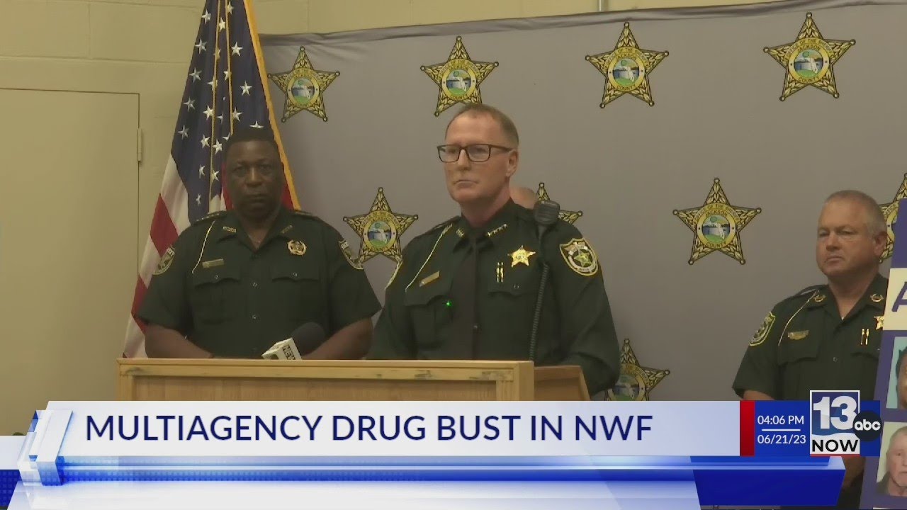 Massive multiagency drug bust in Northwest Florida