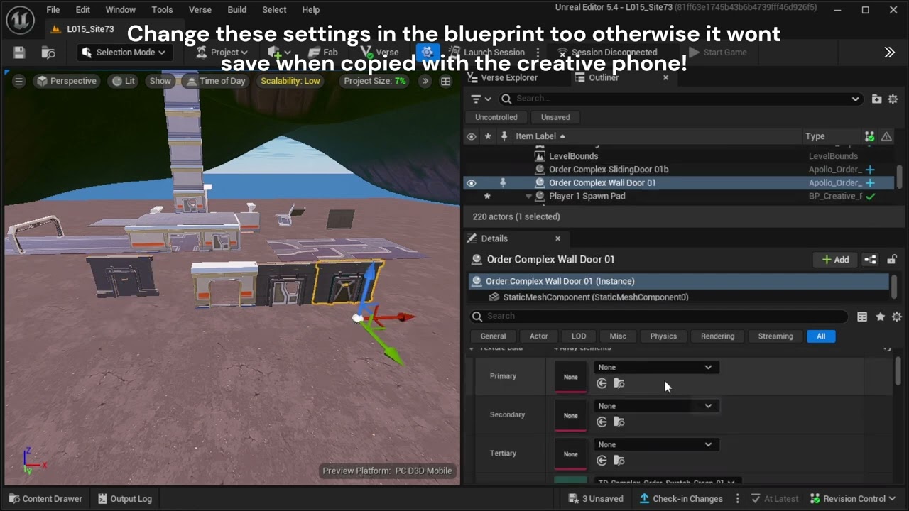 How to Make Fortnite Doors in UEFN