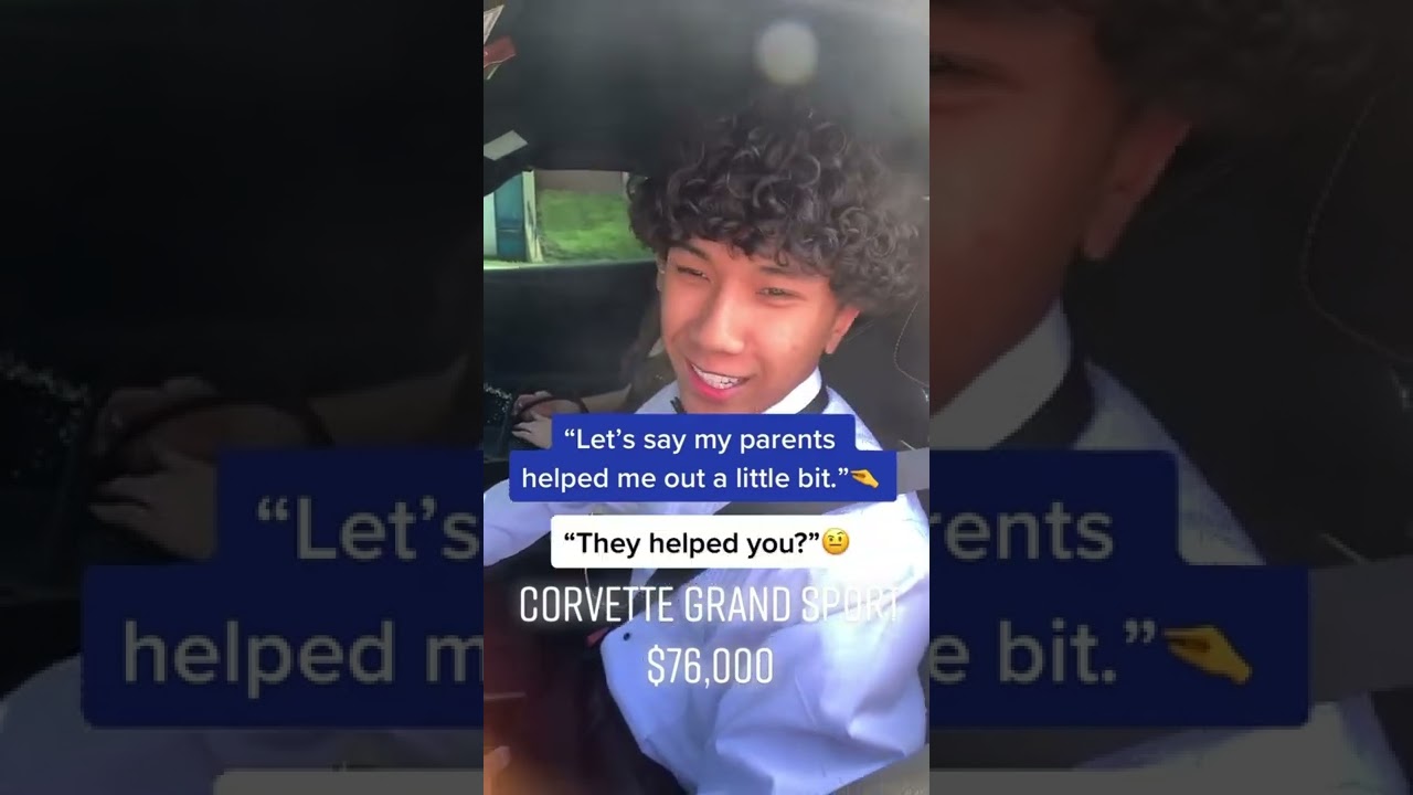 Asking high schoolers how they got their car / Prom edition 🥶