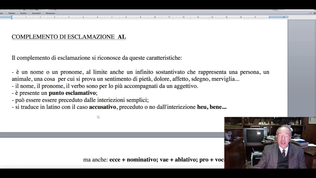 COMPLEMENTO DI VOCAZIONE ED ESCLAMAZIONE   COMPAGNIA E UNIONE   ALLONTANAMENTO E ORIGINE