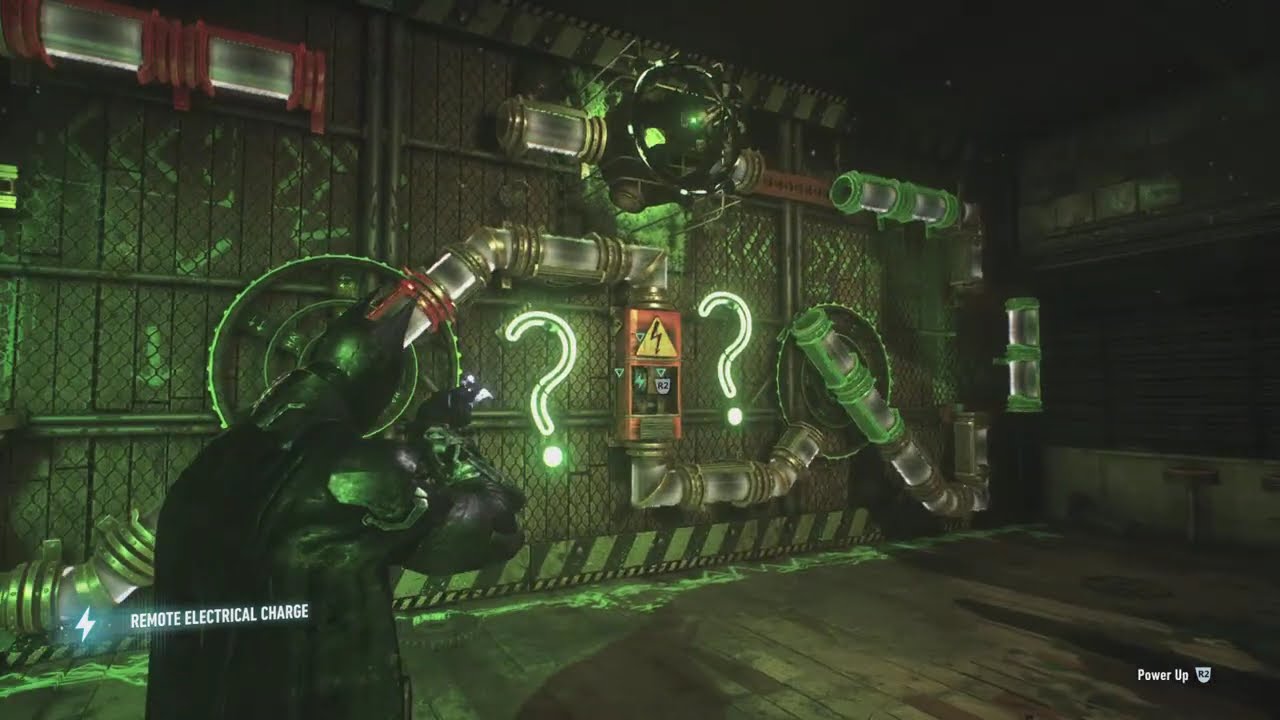 BATMAN: ARKHAM KNIGHT-Arkham Knight Hq South Riddler Trophies