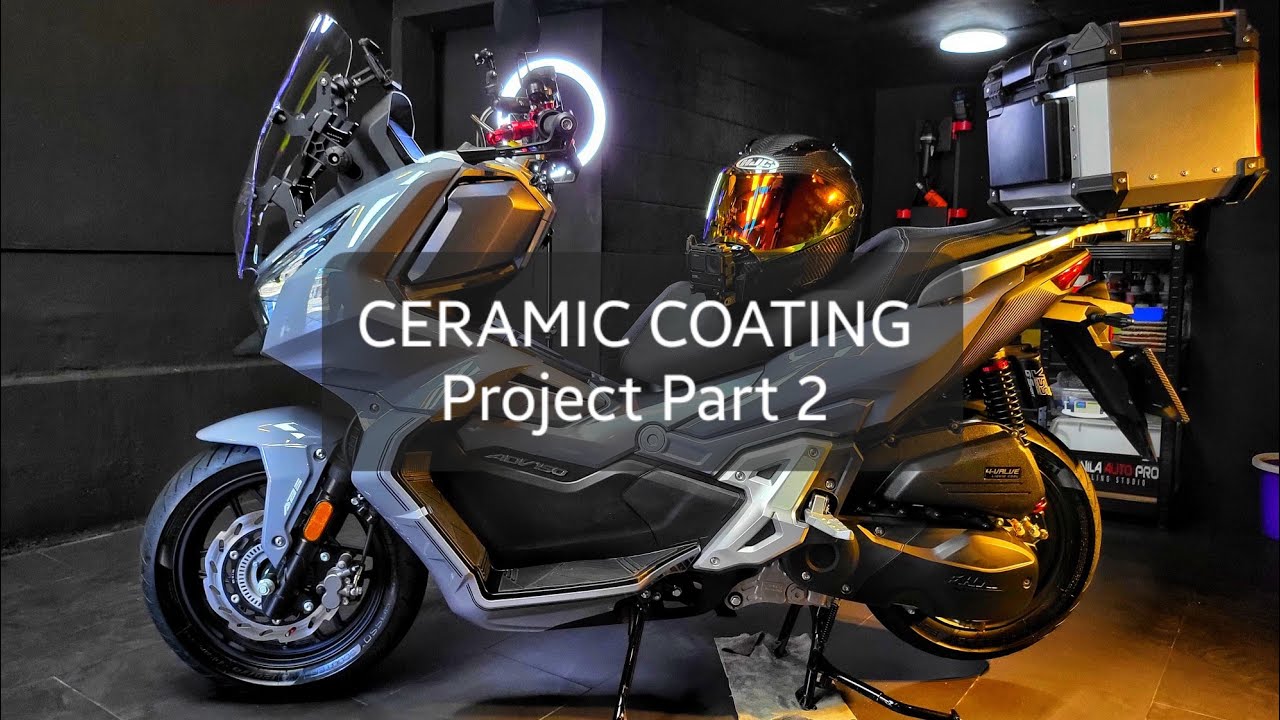 VENTURE ADV150: Project Upgrade PART 2 - Ceramic Coating