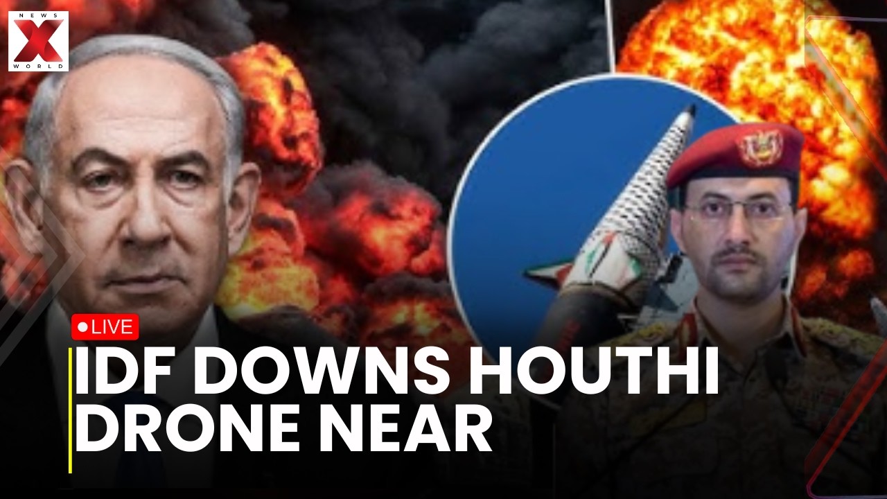 Houthis Hit Israel Live: Yemen's Houthis Attack With Palestine-2 Ballistic Missile |NewsX World